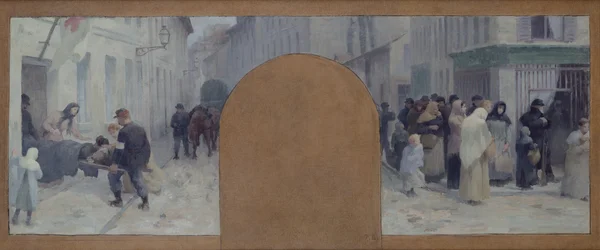 Transport des blessés vers l